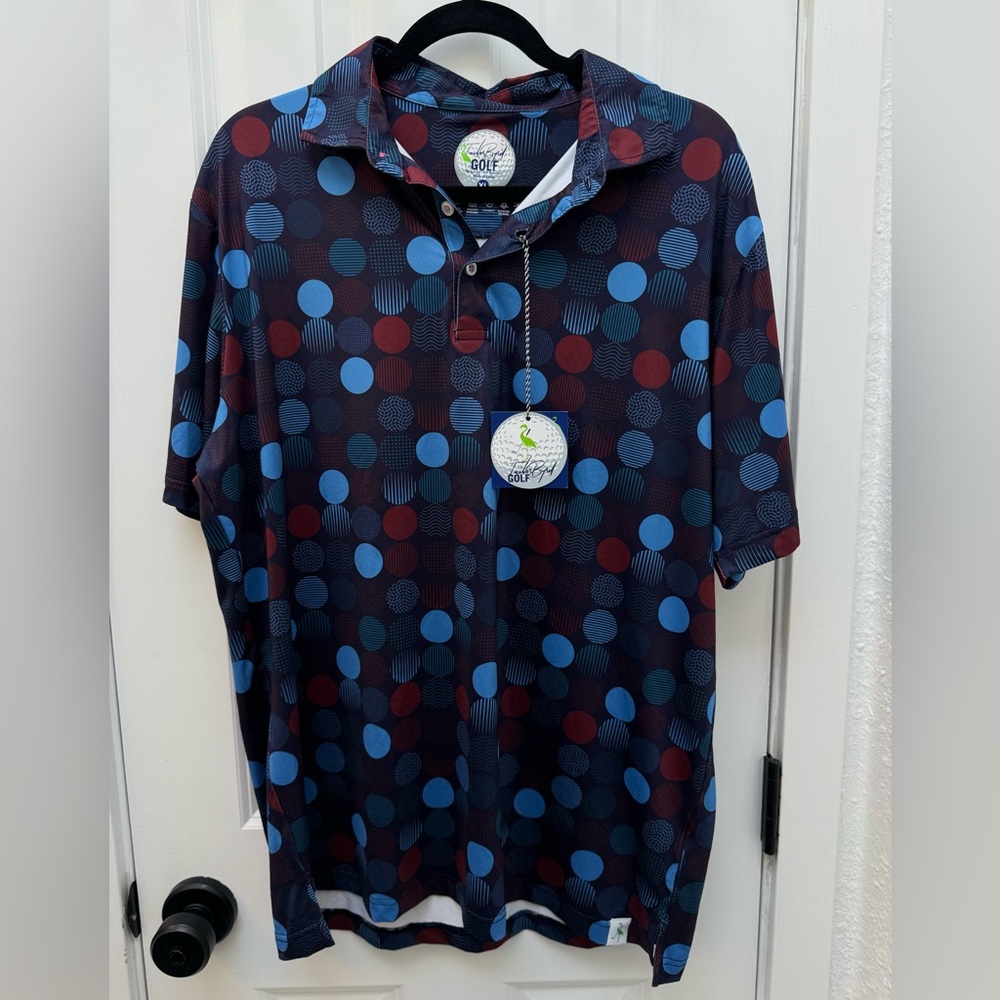Men’s TailorByrd Golf Shirt, NWT